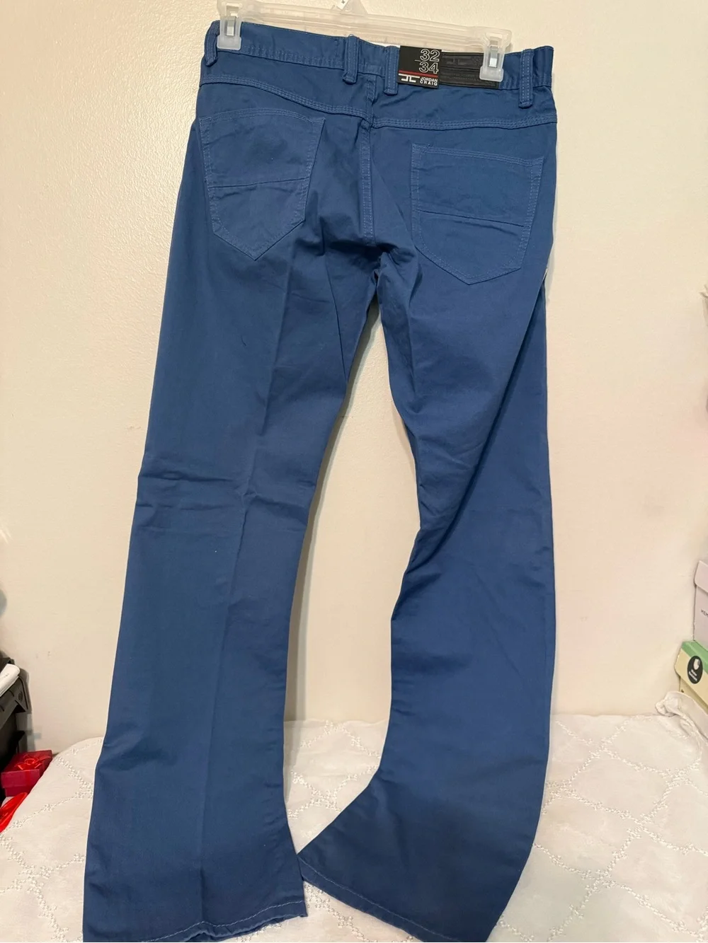 Jordan Craig Men's Navy Bootcut Jeans